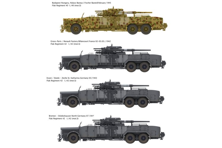 1:35 Das Werk 35024 8,8 cm Flak on a 9t VOMAG - Dw35024 3 - DW35024