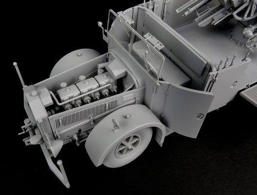 1:35 Das Werk 35024 8,8 cm Flak on a 9t VOMAG - Dw35024 7 - DW35024