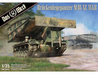 1:35 Das Werk 35025 Br&uuml;ckenlegepanzer M48A2 AVLB - Dw35025 - DW35025