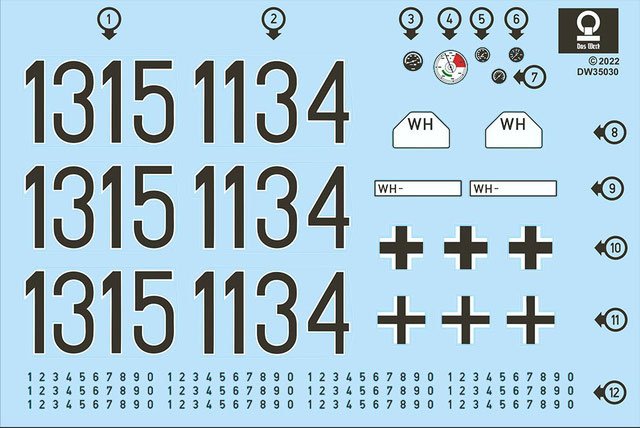 1:35 Das Werk 35030 Mtl. Pi. Pzwg. Sd.Kfz. 251/7 Ausf. D - 2 in 1 - Dw35030 2 - DW35030