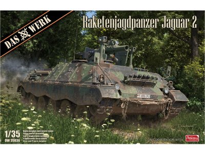 Revell 03353 – 1/35 Jaguar 1 Rocket Tank Destroyer, German Army, Plastic Model Kit