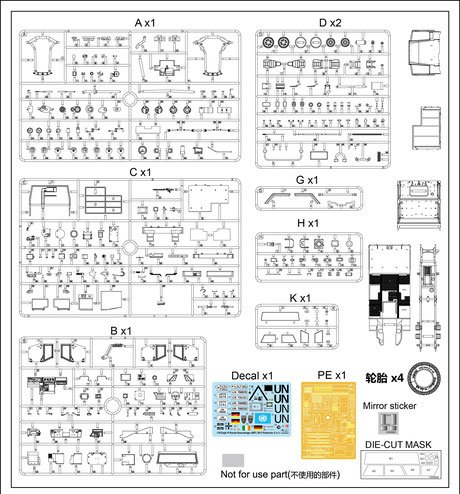 1:35 Das Werk 35039 Mowag Eagle - GFF Eagle IV EKT / F&uuml;Pers 2013 - Military Vehicle - Dw35039 13 - DW35039
