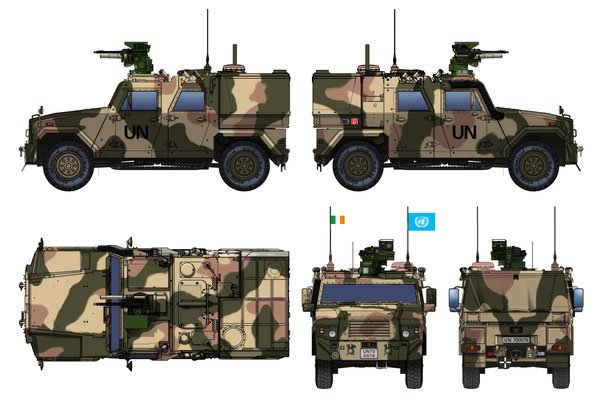 1:35 Das Werk 35039 Mowag Eagle - GFF Eagle IV EKT / F&uuml;Pers 2013 - Military Vehicle - Dw35039 9 - DW35039