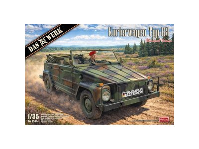 1:35 Das Werk 35044 Volkswagen Kurierwagen 181 Standard Version - Duits Militair Terreinvoertuig - Dw35044 1 - DW35044