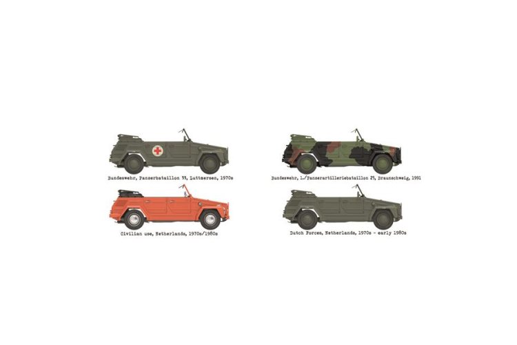 1:35 Das Werk 35044 Volkswagen Kurierwagen 181 Standard Version - German Military Off-Road Vehicle - Dw35044 4 - DW35044