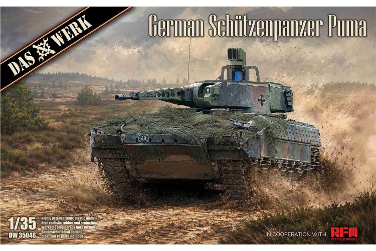 1:35 Das Werk 35046 Sch&uuml;tzenpanzer Puma 2018 - Duits Infanteriegevechtsvoertuig - Dw35046 1 - DW35046
