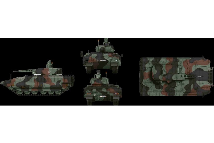 1:35 Das Werk 35046 Sch&uuml;tzenpanzer Puma 2018 - Duits Infanteriegevechtsvoertuig - Dw35046 3 - DW35046