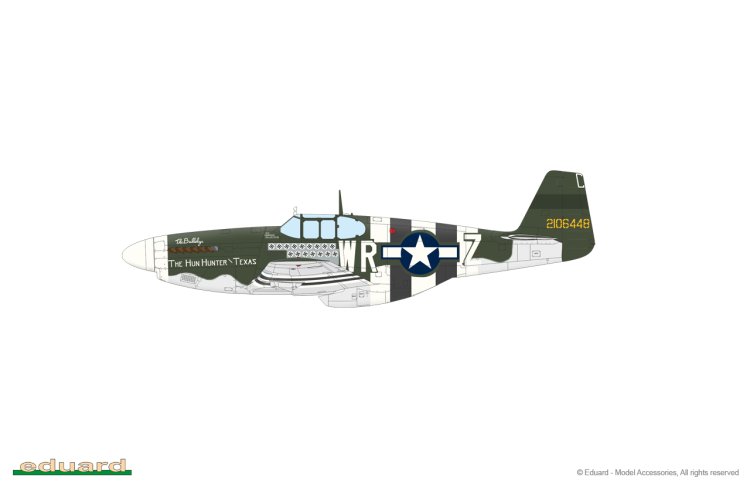 1:48 Eduard 11181 Overlord: D-Day Mustangs - P-51B Mustang Dual Combo - Edu11181 11 - EDU11181