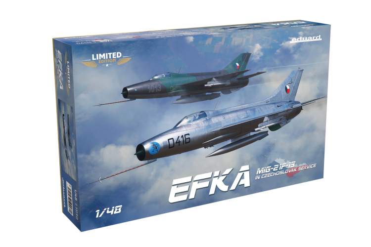 1:48 Eduard 11190 EFKA / MiG-21F-13 in Tsjechoslowaakse Dienst - Straaljager - Edu11190 1 - EDU11190