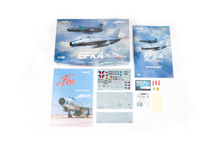 1:48 Eduard 11190 EFKA / MiG-21F-13 in Tsjechoslowaakse Dienst - Straaljager - Edu11190 2 - EDU11190