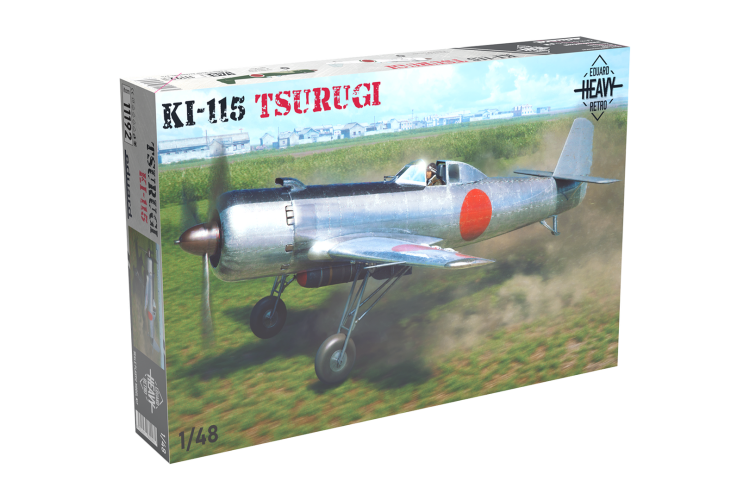 1:48 Eduard 11192 Nakajima Ki-115 Tsurugi WWII - Japans Propellervliegtuig - Edu11192 1 - EDU11192