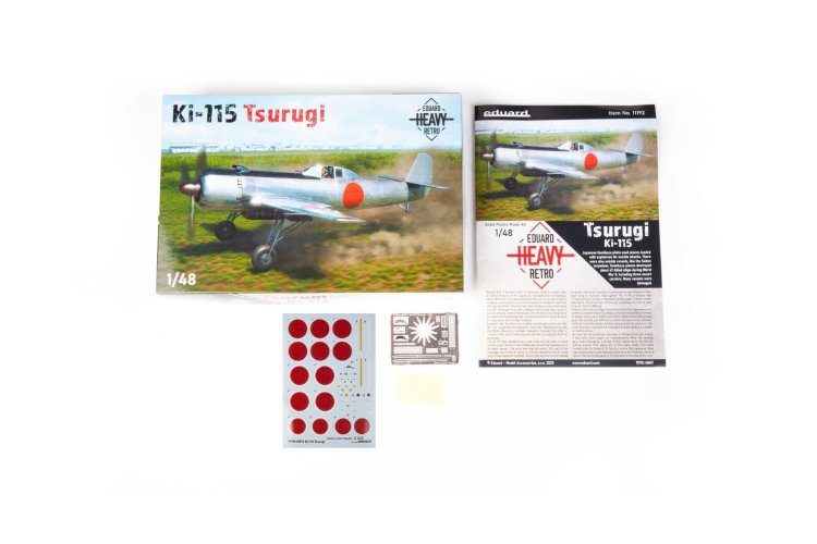 1:48 Eduard 11192 Nakajima Ki-115 Tsurugi WWII - Japans Propellervliegtuig - Edu11192 3 - EDU11192