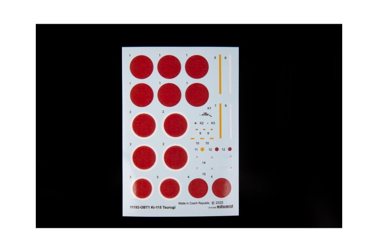 1:48 Eduard 11192 Nakajima Ki-115 Tsurugi WWII - Japans Propellervliegtuig - Edu11192 5 - EDU11192