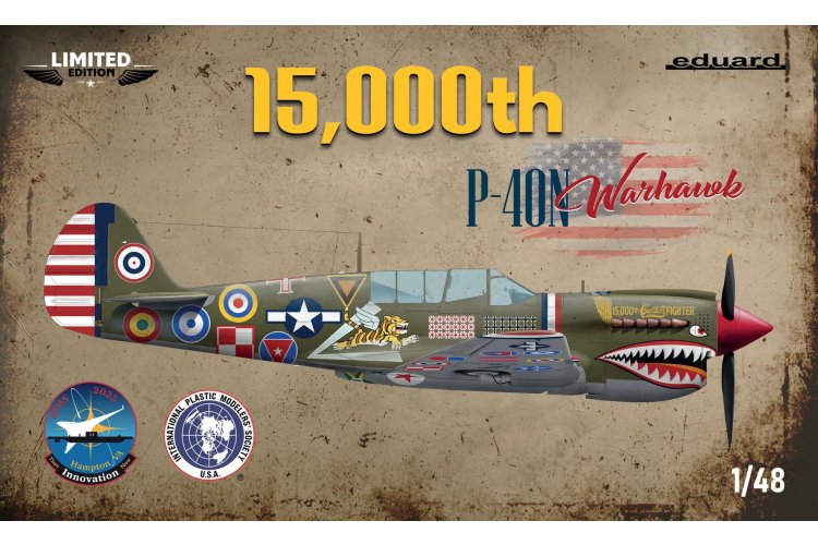 1:48 Eduard 11193 Curtiss 15.000e P-40N Warhawk Gevechtsvliegtuig - Limited Edition - Propellervliegtuig - Edu11193 2 - EDU11193