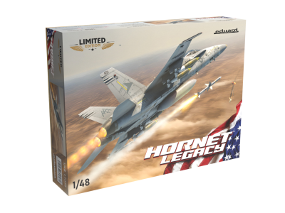 1:48 Eduard 11195 McDonnell Douglas F/A-18 Hornet Legacy - Limited Edition - Amerikaanse Straaljager - Edu11195 1 - EDU11195