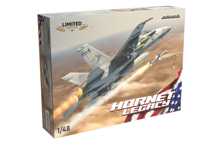 1:48 Eduard 11195 McDonnell Douglas F/A-18 Hornet Legacy - Limited Edition - Amerikaanse Straaljager - Edu11195 1 - EDU11195
