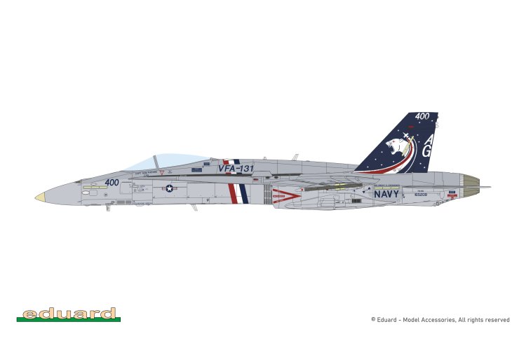 1:48 Eduard 11195 McDonnell Douglas F/A-18 Hornet Legacy - Limited Edition - Amerikaanse Straaljager - Edu11195 5 - EDU11195