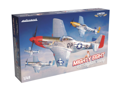 1:48 Eduard 11196 North American P-51D Mustang Mighty Eight - Limited Edition - Amerikaans Propellervliegtuig - Edu11196 1 - EDU11196