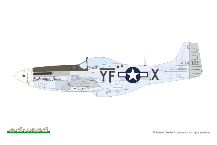 1:48 Eduard 11196 North American P-51D Mustang Mighty Eight - Limited Edition - Amerikaans Propellervliegtuig - Edu11196 20 - EDU11196
