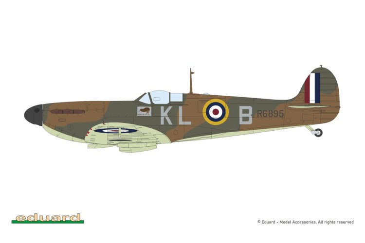 1:48 Eduard 11197 Battle of Britain Spitfire Mk.I WWII - Brits Propellervliegtuig - Edu11197 10 - EDU11197