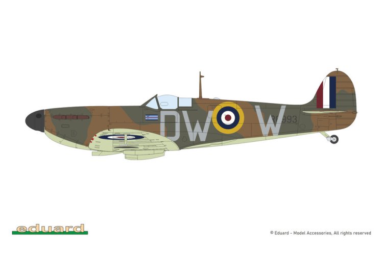 1:48 Eduard 11197 Battle of Britain Spitfire Mk.I WWII - Brits Propellervliegtuig - Edu11197 11 - EDU11197