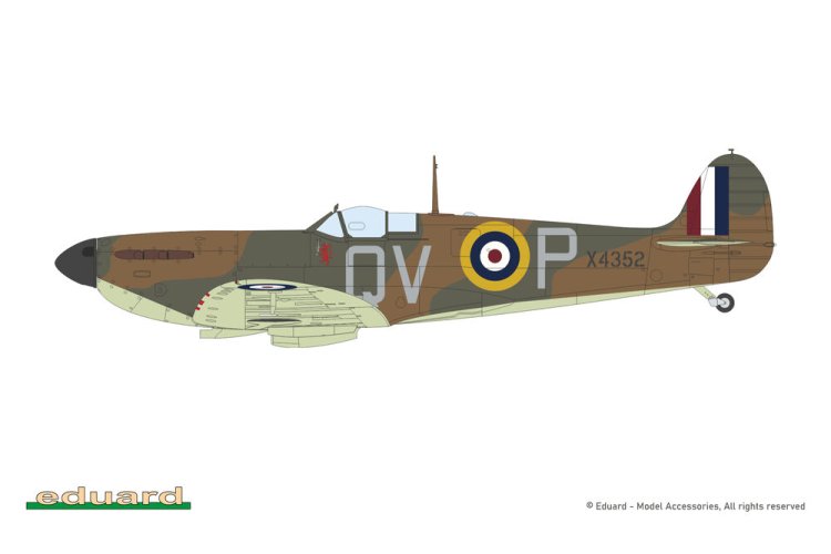 1:48 Eduard 11197 Battle of Britain Spitfire Mk.I WWII - Brits Propellervliegtuig - Edu11197 12 - EDU11197