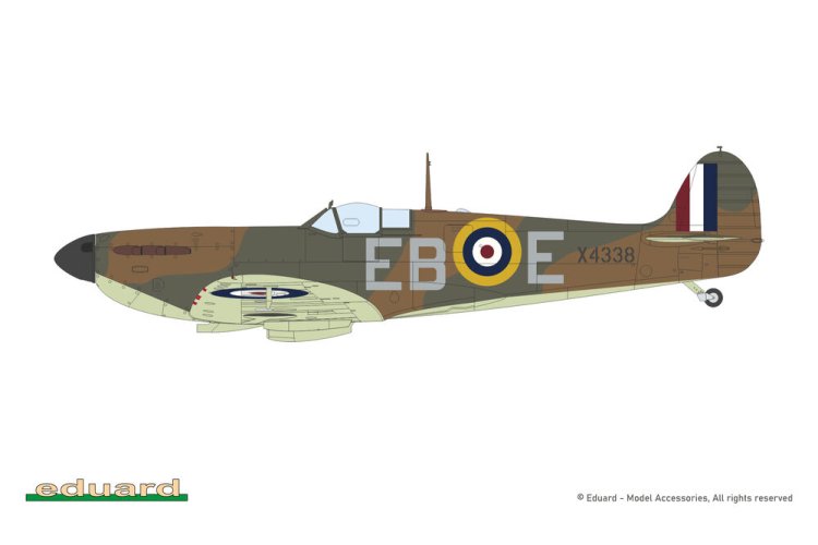 1:48 Eduard 11197 Battle of Britain Spitfire Mk.I WWII - Brits Propellervliegtuig - Edu11197 13 - EDU11197