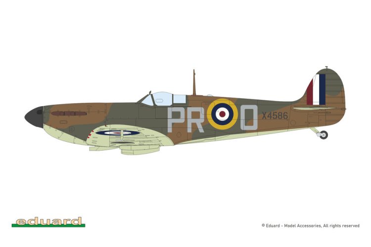 1:48 Eduard 11197 Battle of Britain Spitfire Mk.I WWII - Brits Propellervliegtuig - Edu11197 14 - EDU11197