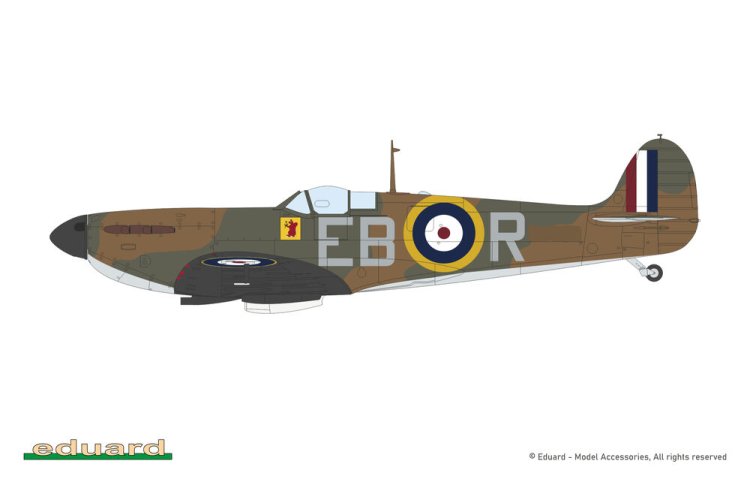 1:48 Eduard 11197 Battle of Britain Spitfire Mk.I WWII - Brits Propellervliegtuig - Edu11197 5 - EDU11197
