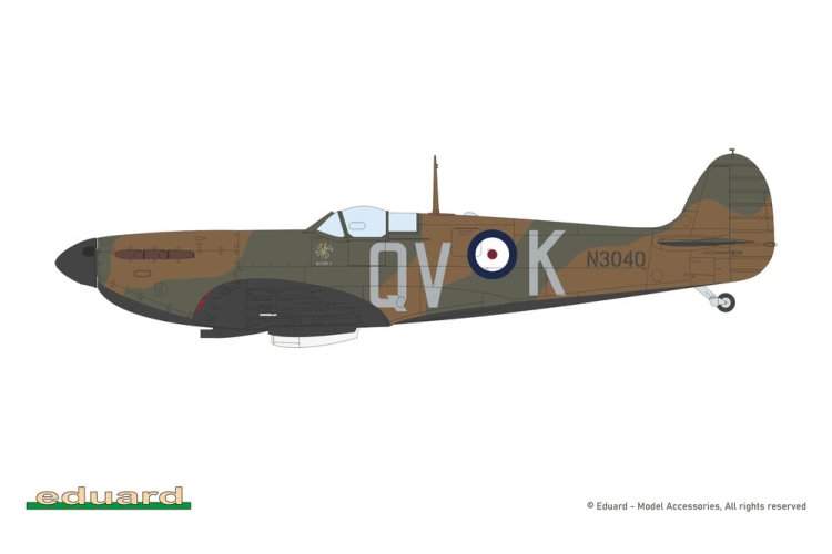 1:48 Eduard 11197 Battle of Britain Spitfire Mk.I WWII - Brits Propellervliegtuig - Edu11197 6 - EDU11197
