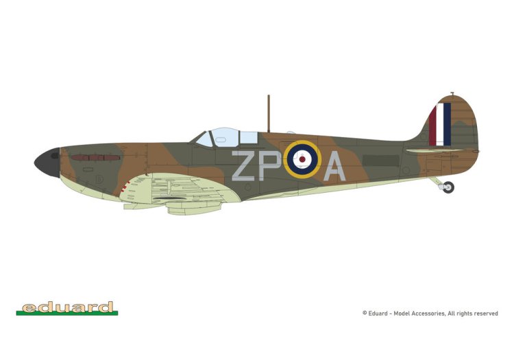 1:48 Eduard 11197 Battle of Britain Spitfire Mk.I WWII - Brits Propellervliegtuig - Edu11197 9 - EDU11197
