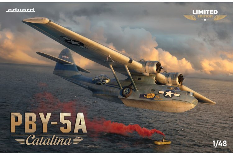 1:48 Eduard 11198 Consolidated PBY-5A Catalina WWII - Amerikaans Amfibievliegtuig - Edu11198 1 - EDU11198