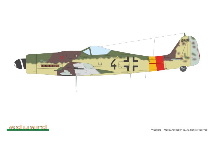1:48 Eduard 11199 Wilde Sau Episode Three: Until the Fall of the Empire - Fw 190 A-8 / D-9 - German Night Fighters - Edu11199 13 - EDU11199