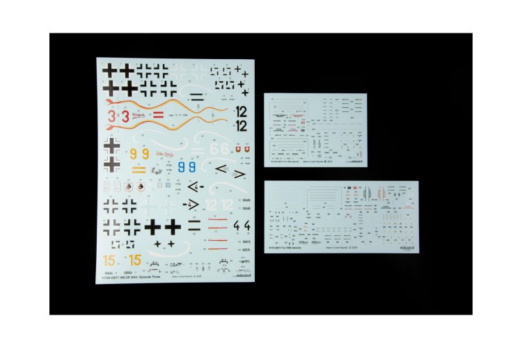 1:48 Eduard 11199 Wilde Sau Episode Three: Until the Fall of the Empire - Fw 190 A-8 / D-9 - German Night Fighters - Edu11199 17 - EDU11199
