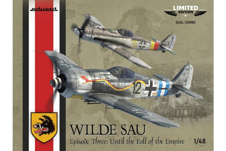 1:48 Eduard 11199 Wilde Sau Episode Three: Until the Fall of the Empire - Fw 190 A-8 / D-9 - German Night Fighters - Edu11199 2 - EDU11199