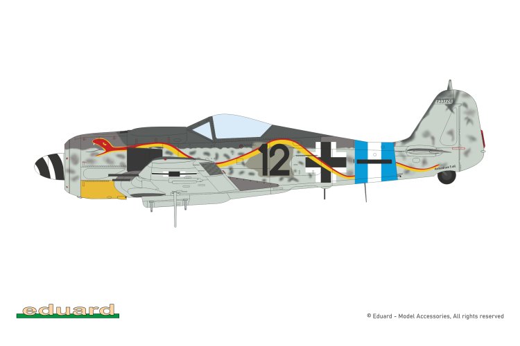1:48 Eduard 11199 Wilde Sau Episode Three: Until the Fall of the Empire - Fw 190 A-8 / D-9 - German Night Fighters - Edu11199 3 - EDU11199