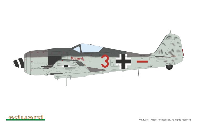 1:48 Eduard 11199 Wilde Sau Episode Three: Until the Fall of the Empire - Fw 190 A-8 / D-9 - German Night Fighters - Edu11199 4 - EDU11199