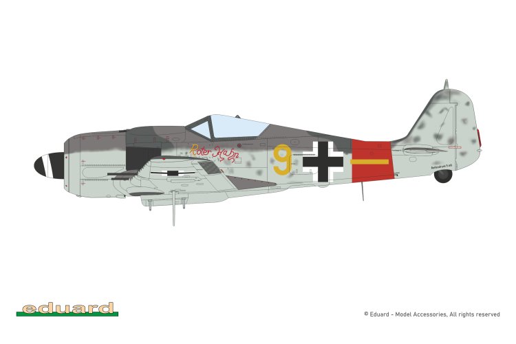 1:48 Eduard 11199 Wilde Sau Episode Three: Until the Fall of the Empire - Fw 190 A-8 / D-9 - German Night Fighters - Edu11199 5 - EDU11199