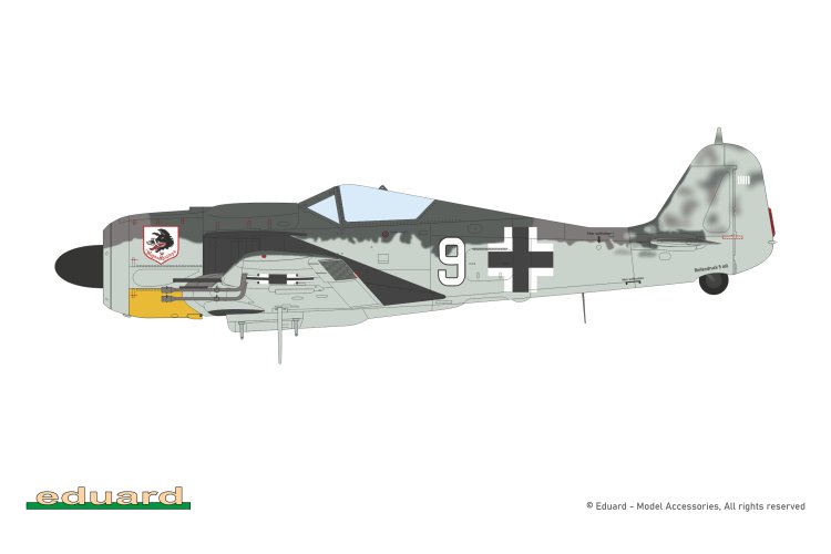 1:48 Eduard 11199 Wilde Sau Episode Three: Until the Fall of the Empire - Fw 190 A-8 / D-9 - German Night Fighters - Edu11199 9 - EDU11199