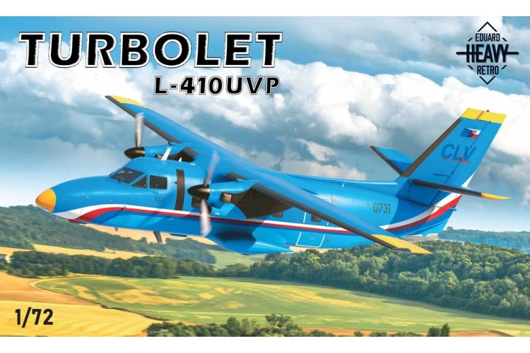 1:72 Eduard 2148 Let L-410 Turbolet - L-410UVP - Propeller Vliegtuig - Edu2148 1 - EDU2148
