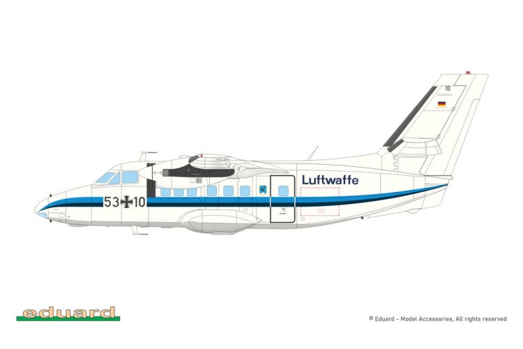 1:72 Eduard 2148 Let L-410 Turbolet - L-410UVP - Propeller Vliegtuig - Edu2148 4 - EDU2148