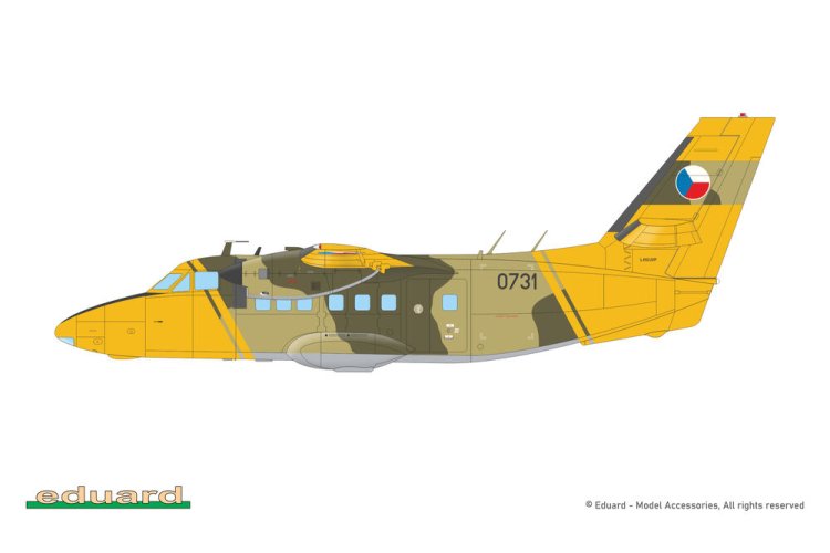 1:72 Eduard 2148 Let L-410 Turbolet - L-410UVP - Propeller Vliegtuig - Edu2148 5 - EDU2148