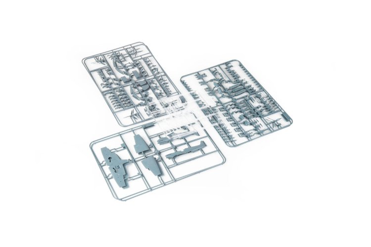 1:72 Eduard 2154 Spitfire Story: The Sweeps - WWII Supermarine Spitfire Mk.Vb - Dual Combo - 2 Britse Propellervliegtuigen - Edu2154 4 - EDU2154