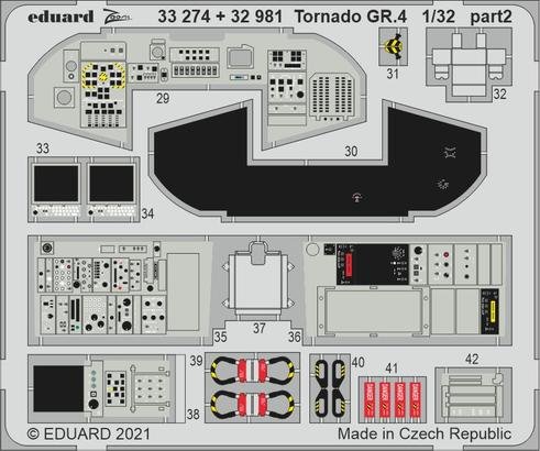 1:32 Eduard 32981 Tornado GR.4 interior for Italeri - Edu32981 xs 2 - EDU32981-XS
