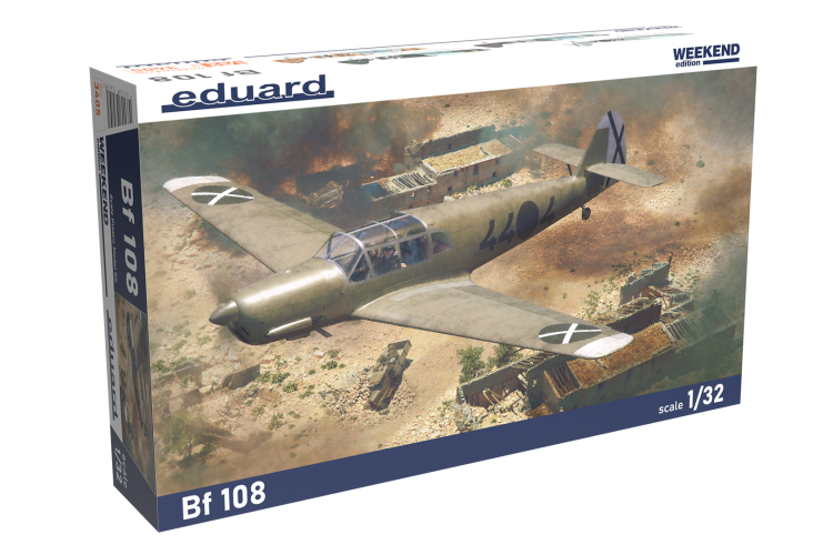1:32 Eduard 3405 Messerschmitt Bf 108 Taifun - Weekend Edition - Propeller Aircraft - Edu3405 1 - EDU3405