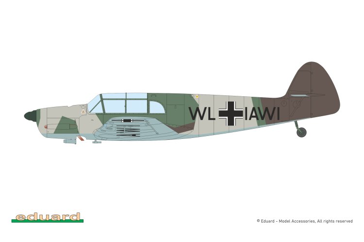 1:32 Eduard 3405 Messerschmitt Bf 108 Taifun - Weekend Edition - Propeller Aircraft - Edu3405 16 - EDU3405