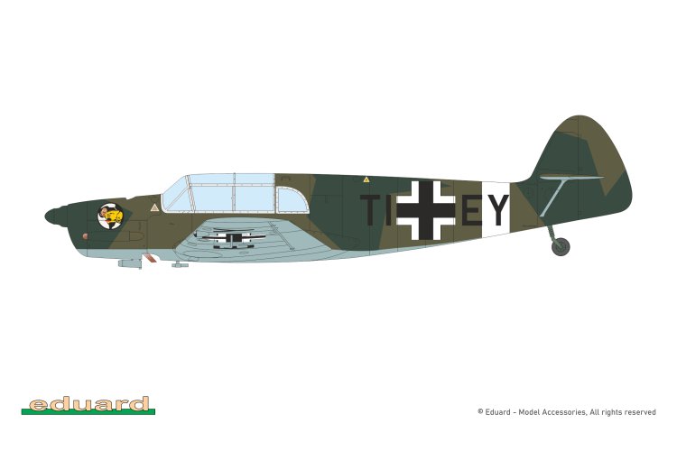 1:32 Eduard 3405 Messerschmitt Bf 108 Taifun - Weekend Edition - Propeller Aircraft - Edu3405 17 - EDU3405
