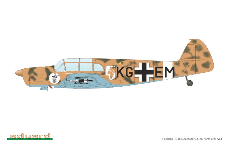 1:32 Eduard 3405 Messerschmitt Bf 108 Taifun - Weekend Edition - Propeller Aircraft - Edu3405 18 - EDU3405