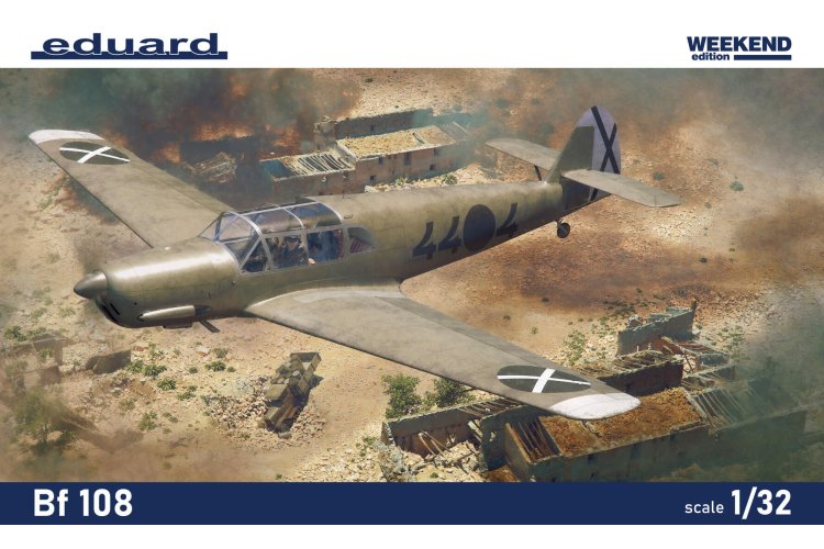 1:32 Eduard 3405 Messerschmitt Bf 108 Taifun - Weekend Edition - Propeller Aircraft - Edu3405 2 - EDU3405
