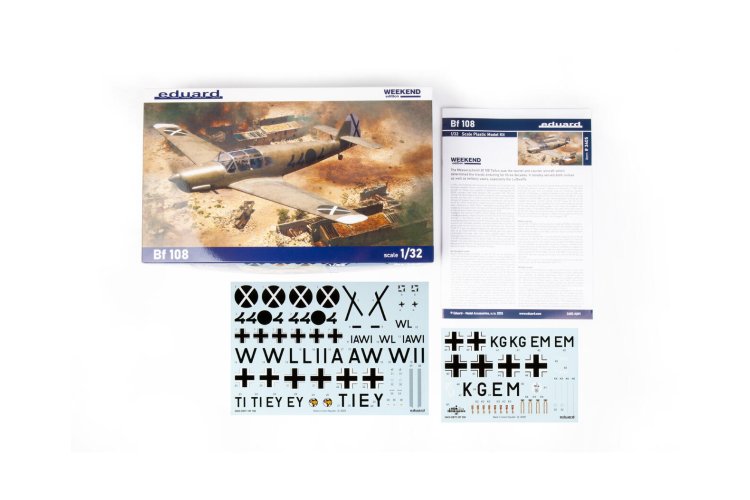 1:32 Eduard 3405 Messerschmitt Bf 108 Taifun - Weekend Edition - Propeller Aircraft - Edu3405 3 - EDU3405